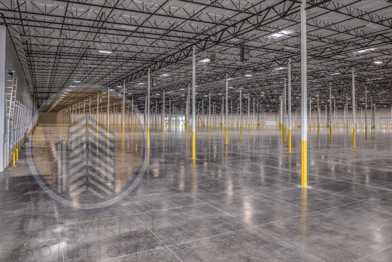 Industrial interior loading docks and drive-up bays