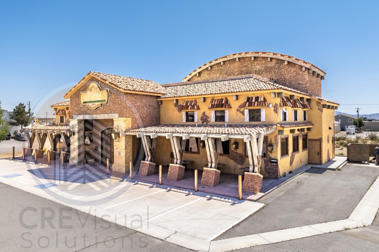 Retail main shot — uniform corner composition, Las Vegas commercial real estate